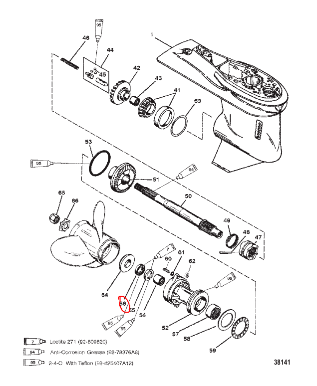 Oil Seal, Quicksilver 70081