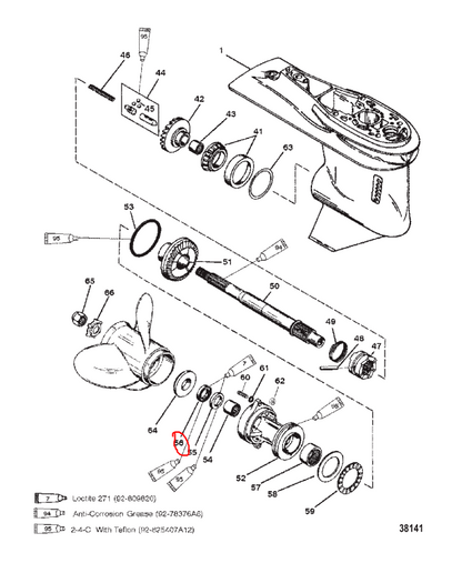 Oil Seal, Quicksilver 70081