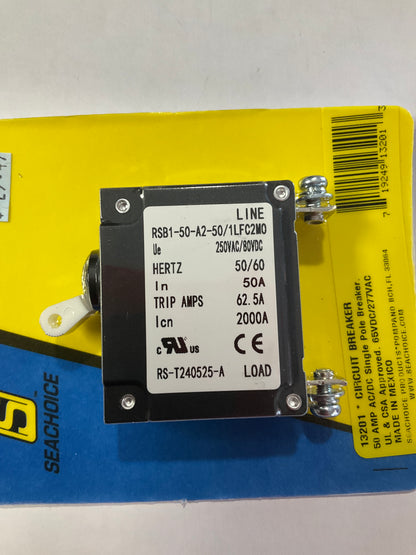 Seachoice AC/DC Panel Breaker With Single White Actuator