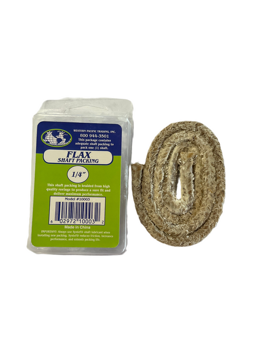 1/4" Flax Packing
