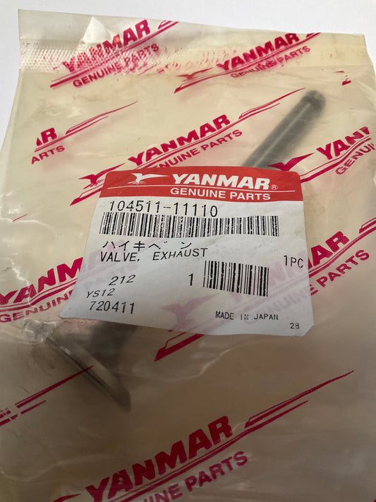 Yanmar 104511-11110 Exhaust valve (NOS/Closeout)