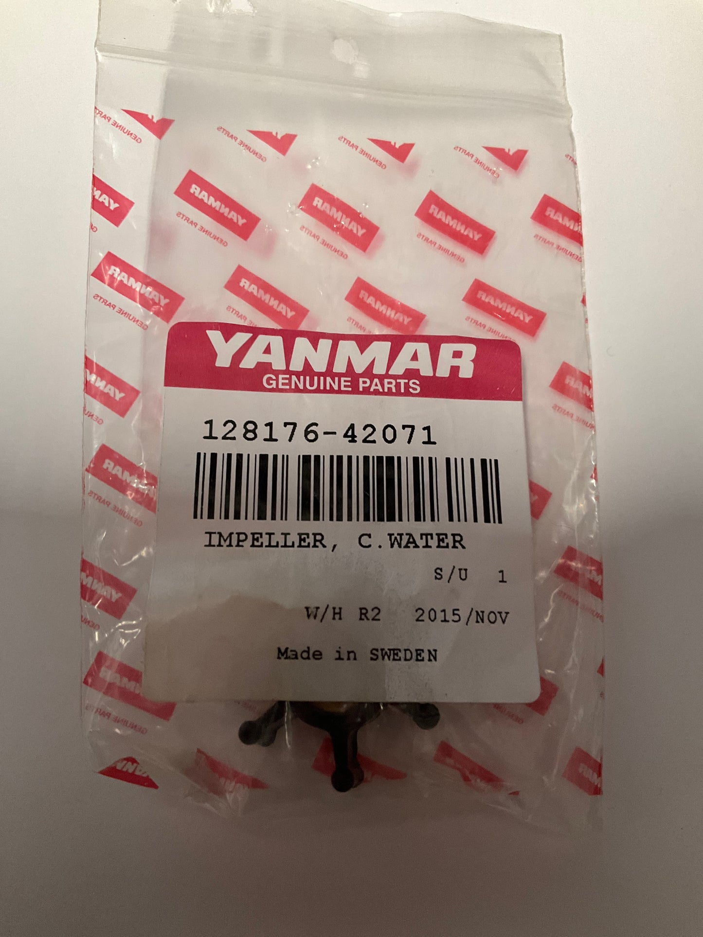 Yanmar 128176-42071 Impeller (NOS/Closeout)