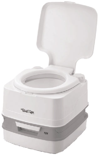 Thetford 92861 Porta Potti® 135, White w/Hold Down Kit, 2.6 Gal.