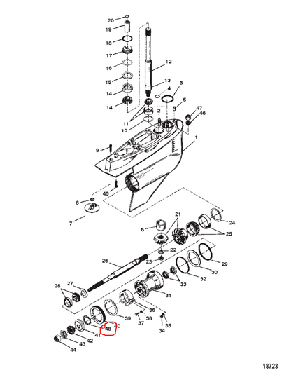 Washer, Quicksilver 523511