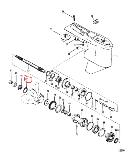 Washer, Quicksilver 523511