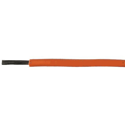 Primary Tinned Copper Wire, 8 AWG, Orange