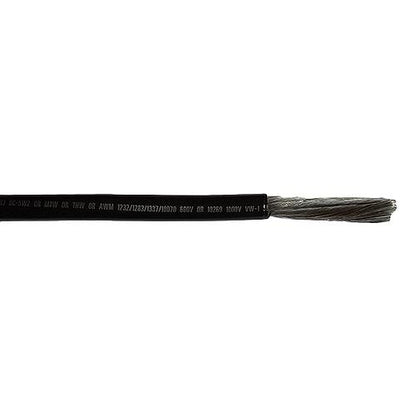 Cobra Wire A2002T07050FT Tinned Copper Battery Cable, 2 AWG, Black