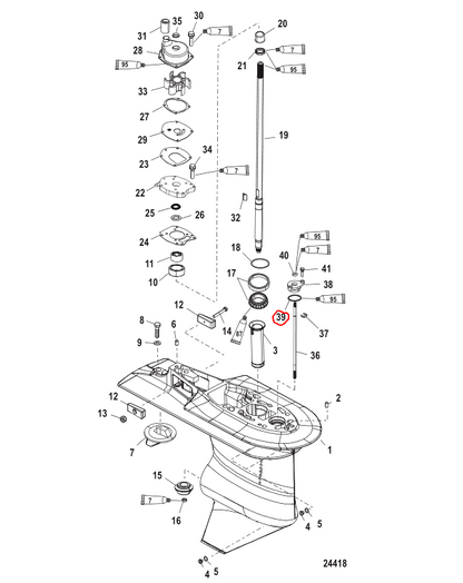O-Ring, Quicksilver 457101