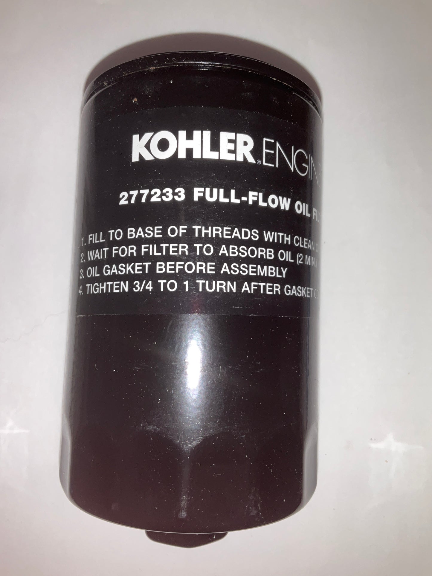 Kohler 277233-S Oil Filter (NOS/Closeout)