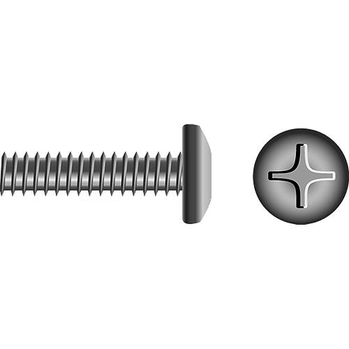 Machine Screw, Pan Head, 10-24x1", 4-2421