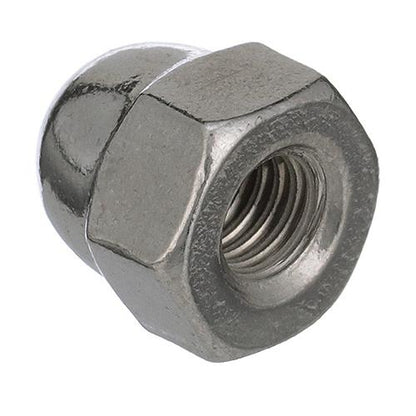 Acorn Cap Nuts, SS, 10-32, 00586