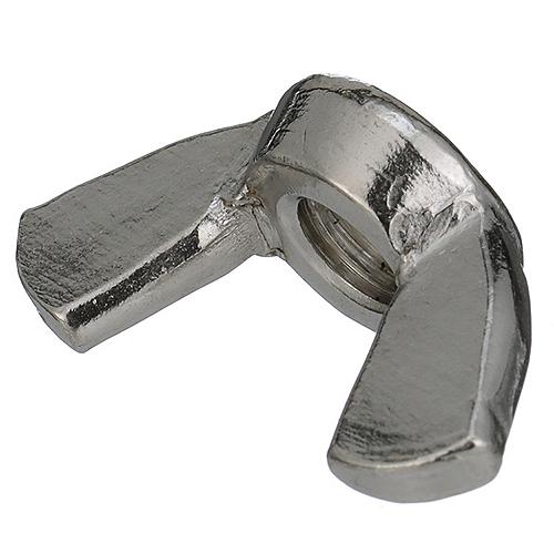 Stainless Steel Wing Nuts, 3/8"-16