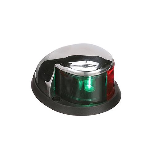 Seachoice Bow Light Marine Navigation, Horizontal Mount, Stainless Steel, Bi-Color, for Boats Under 39 Feet