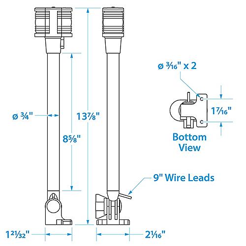 Deluxe Masthead All Around Light