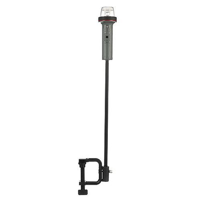 Seachoice  Portable Battery-Operated Boat Navigation Stern Light, Horizontal Clamp Mount