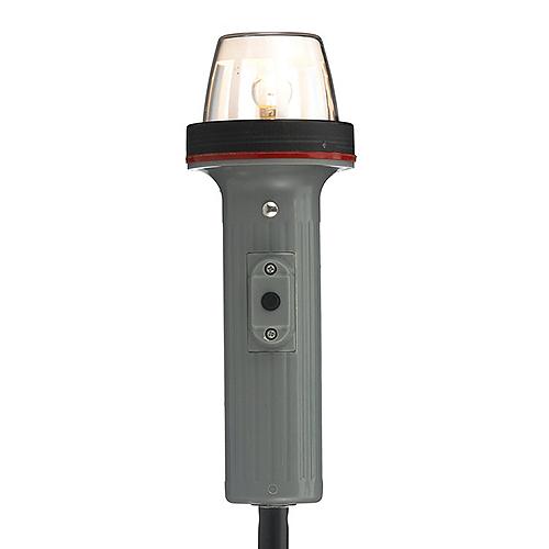 Seachoice  Portable Battery-Operated Boat Navigation Stern Light, Horizontal Clamp Mount