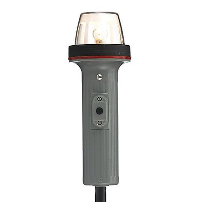 Seachoice  Portable Battery-Operated Boat Navigation Stern Light, Horizontal Clamp Mount