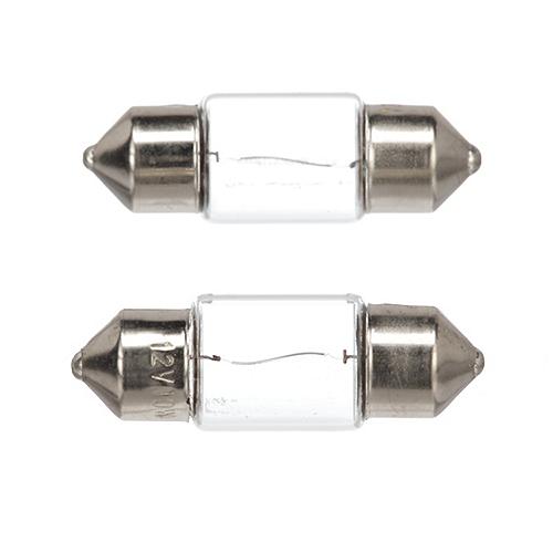Seachoice Replacement Incandescent Bulbs With Festoon Base, 12V, 3 Watt, Pack of 2