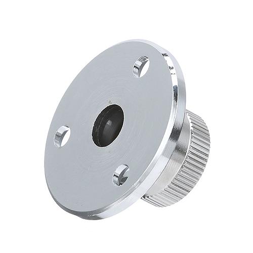 Seachoice 10011 Cable Outlet, 1/4 In., Weatherproof, Chrome-Plated Brass