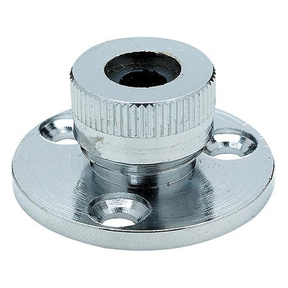 Seachoice 10021 Cable Outlet, 5/16 In., Weatherproof, Chrome-Plated Brass