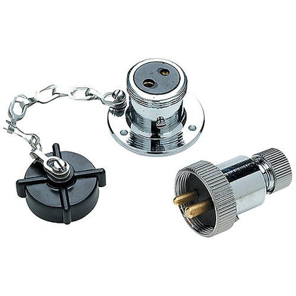 Seachoice Deck Connector With Brass Double Contacts