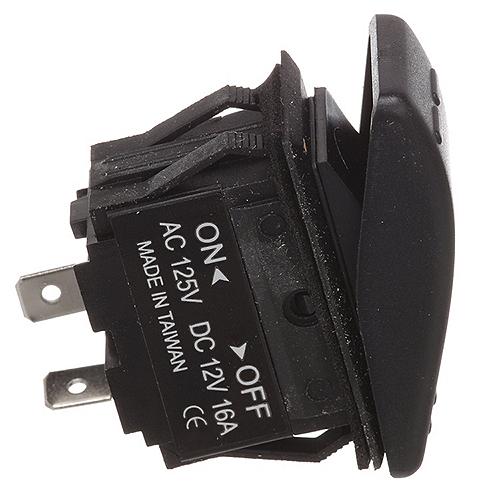 Rocker Switch On-Off SPST Black Seachoice 10801