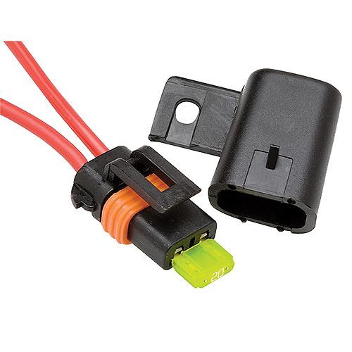 Seachoice 11271 ATM In-Line Fuse Holder, 4", 12 Gauge Wire