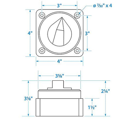 Battery Select Switch - Compact
