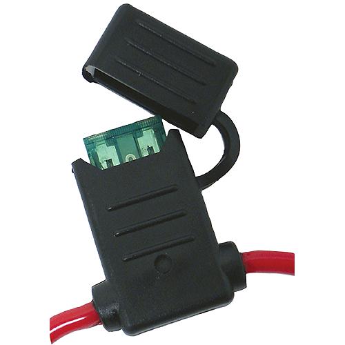 Seachoice In-Line Fuse Holder, Waterproof, 30 Amp Fuse