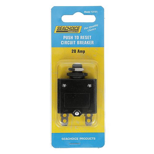 20amp Push to Reset Circuit Breaker