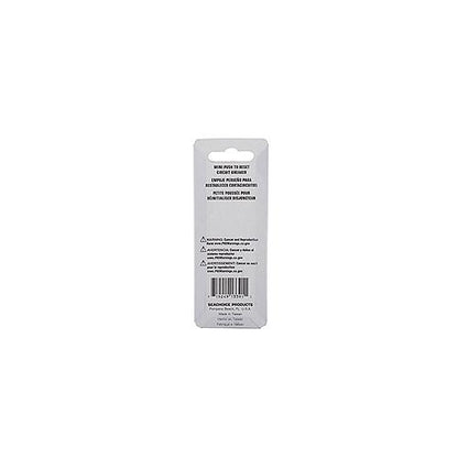 Seachoice Mini Push to Reset Circuit Breaker, 10 AMP