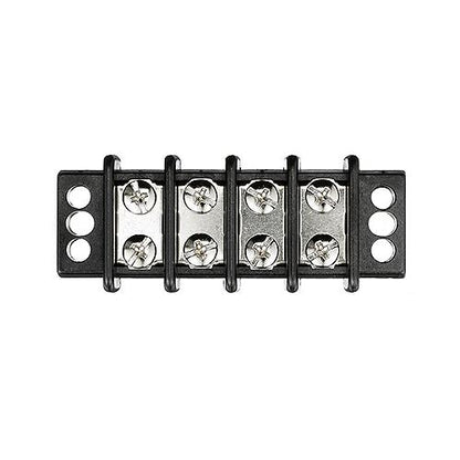 Seachoice Terminal Block, 4-Gang, Brass Clips and Contacts