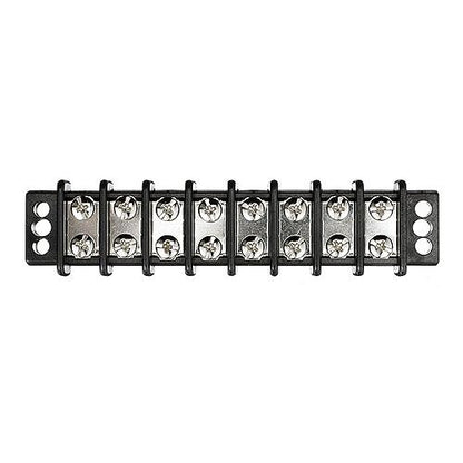 Seachoice Terminal Block, 8-Gang, Brass Clips and Contacts