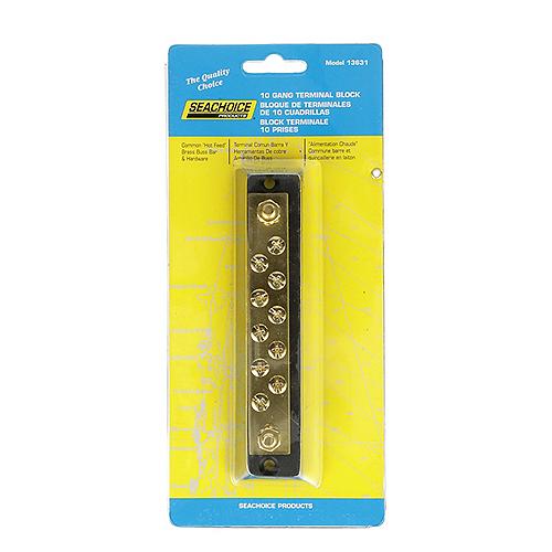 Terminal Block 10 Gang Seachoice 13631