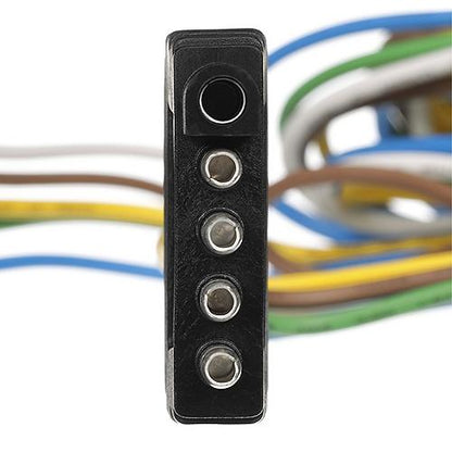 Seachoice Trailer Wire Harness Extension, 5 Pole, Flat, 48 In.