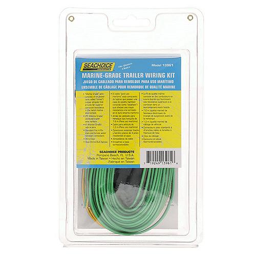 Seachoice Trailer Y Harness, Marine Grade, for Wishbone Trailers, 25 Ft. Long, 48 in., Vehicle Side Connectors
