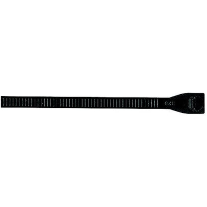 Seachoice Cable Ties, 8 In. Long, 50 Lbs. Max Load, UV Black, Pack of 100