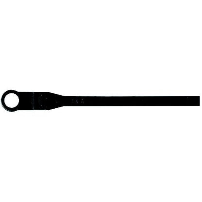 Seachoice Cable Ties, 8 In. Long, Mounting Design, Black