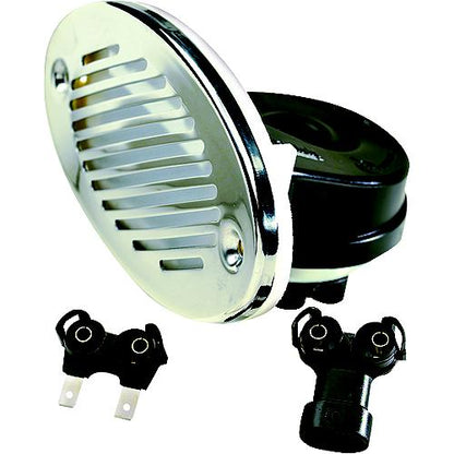 Seachoice 14571 Hidden Boat Horn, ABYC and NMMA Standard, Stainless Steel Cover