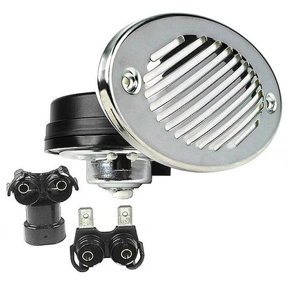 Seachoice 14571 Hidden Boat Horn, ABYC and NMMA Standard, Stainless Steel Cover