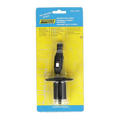 Seachoice Accessory Plug and Socket, 12V