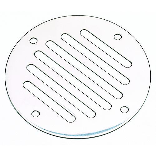 Seachoice Round Ventilator Cover, 3-1/4 In. Diameter, Stamped Stainless Steel