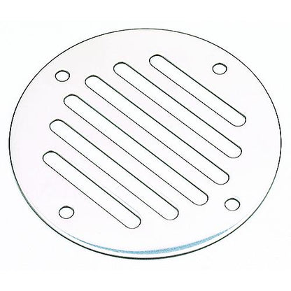 Seachoice Round Ventilator Cover, 3-1/4 In. Diameter, Stamped Stainless Steel