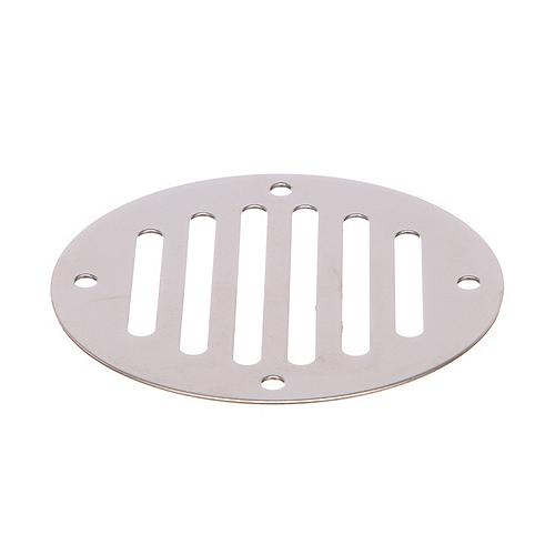 Seachoice Round Ventilator Cover, 3-1/4 In. Diameter, Stamped Stainless Steel