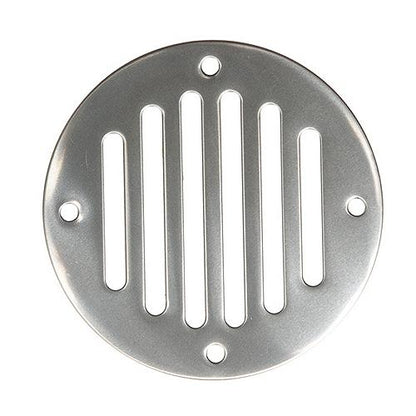 Seachoice Round Ventilator Cover, 3-1/4 In. Diameter, Stamped Stainless Steel