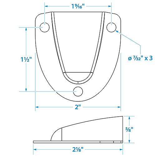 Seachoice 16131 Chrome Plated Brass Clam Shell Ventilator