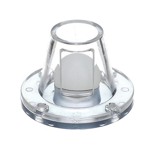 Seachoice Self-Bailing Scupper, Large, Clear, Fits 1.5-3 In. Openings