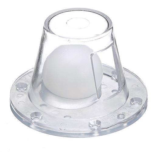Seachoice Self-Bailing Scupper, Large, Clear, Fits 1.5-3 In. Openings (Closeout)