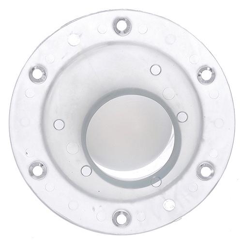 Seachoice Self-Bailing Scupper, Large, Clear, Fits 1.5-3 In. Openings (Closeout)