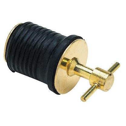 Drain Plug 1" Twist Brass